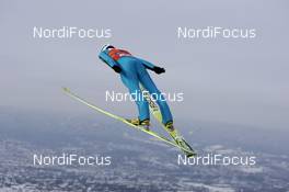 25.02.2009, Liberec, Czech Republic (CZE): David Lazzaroni (FRA), Fischer - FIS nordic world ski championships, ski jumping, training, Liberec (CZE). www.nordicfocus.com. © Furtner/NordicFocus. Every downloaded picture is fee-liable.