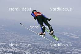 25.02.2009, Liberec, Czech Republic (CZE): Andreas Aren (SWE), Elan - FIS nordic world ski championships, ski jumping, training, Liberec (CZE). www.nordicfocus.com. © Furtner/NordicFocus. Every downloaded picture is fee-liable.