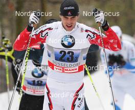 05.12.2010, Duesseldorf, Germany (GER): Len Valjas (CAN), Fischer, Rottefella, Alpina, Swix  - FIS world cup cross-country, team sprint, Duesseldorf (GER). www.nordicfocus.com. © Hemmersbach/NordicFocus. Every downloaded picture is fee-liable.
