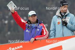 31.12.2009, Garmisch, Germany (GER): Wolfgang Steiert (RUS), headcoach ski jumping Russia - FIS world cup ski jumping, four hills tournament, individual HS140, training, Garmisch (GER). www.nordicfocus.com. © Domanski/NordicFocus. Every downloaded picture is fee-liable.