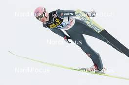 01.01.2010, Garmisch, Germany (GER): Severin Freund (GER), Fischer  - FIS world cup ski jumping, four hills tournament, individual HS140, Garmisch (GER). www.nordicfocus.com. © Domanski/NordicFocus. Every downloaded picture is fee-liable.