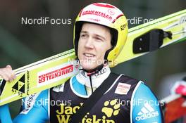 01.01.2010, Garmisch, Germany (GER): Andreas Kuettel (SUI), Fischer, adidas  - FIS world cup ski jumping, four hills tournament, individual HS140, Garmisch (GER). www.nordicfocus.com. © Domanski/NordicFocus. Every downloaded picture is fee-liable.