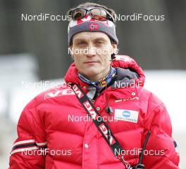 01.01.2010, Garmisch, Germany (GER): Mika Kojonkoski (NOR) head coach of Norway - FIS world cup ski jumping, four hills tournament, individual HS140, Garmisch (GER). www.nordicfocus.com. © Domanski/NordicFocus. Every downloaded picture is fee-liable.
