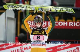 01.01.2010, Garmisch, Germany (GER): Gregor Schlierenzauer (AUT), Fischer  - FIS world cup ski jumping, four hills tournament, individual HS140, Garmisch (GER). www.nordicfocus.com. © Domanski/NordicFocus. Every downloaded picture is fee-liable.