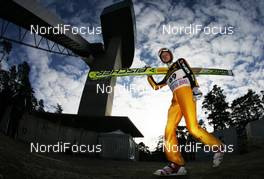 03.01.2010, Innsbruck, Austria (AUT): Pascal Bodmer (GER), Fischer  - FIS world cup ski jumping, four hills tournament, individual HS130, Innsbruck (AUT). www.nordicfocus.com. © Domanski/NordicFocus. Every downloaded picture is fee-liable.