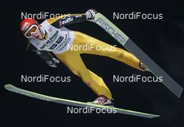 21.01.2010, Zakopane, Poland (POL): Pascal Bodmer (GER), Fischer - FIS world cup ski jumping, training, Zakopane (POL). www.nordicfocus.com. © Domanski/NordicFocus. Every downloaded picture is fee-liable.