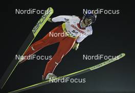 09.03.2010, Kuopio, Finland (FIN):  Thomas Morgenstern (AUT), Fischer - FIS world cup ski jumping, individual HS127, Kuopio (FIN). www.nordicfocus.com. © Laiho/NordicFocus. Every downloaded picture is fee-liable.