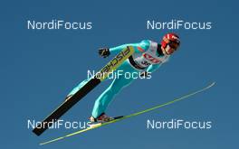 14.03.2010, Holmenkollen, Norway (NOR): Harri Olli (FIN), Fischer - FIS world cup ski jumping, individual HS134, Holmenkollen (NOR). www.nordicfocus.com. © Felgenhauer/NordicFocus. Every downloaded picture is fee-liable.