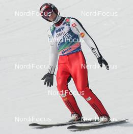 20.03.2010, Planica, Slovenia (SLO): Robert Kranjec (SLO), Elan  - FIS world championship ski flying, individual HS215, Planica (SLO). www.nordicfocus.com. © Domanski/NordicFocus. Every downloaded picture is fee-liable.