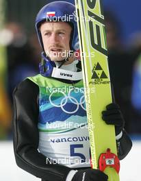 12.02.2010, Whistler, Canada (CAN): Adam Malysz (POL), Fischer  - Olympic Winter Games Vancouver 2010, ski jumping, individual HS106, Whistler (CAN). www.nordicfocus.com. © NordicFocus. Every downloaded picture is fee-liable.
