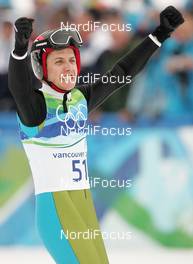 13.02.2010, Whistler, Canada (CAN): Simon Ammann (SUI), Fischer  - Olympic Winter Games Vancouver 2010, ski jumping, individual HS106, Whistler (CAN). www.nordicfocus.com. © NordicFocus. Every downloaded picture is fee-liable.
