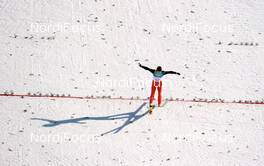 20.02.2010, Whistler, Canada (CAN): Simon Ammann (SUI), Fischer, landing behind hill size line - Olympic Winter Games Vancouver 2010, ski jumping, individual HS140, Whistler (CAN). www.nordicfocus.com. © NordicFocus. Every downloaded picture is fee-liable.