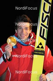 22.02.2010, Whistler, Canada (CAN): Andreas Kofler (AUT), Fischer - Olympic Winter Games Vancouver 2010, ski jumping, medals, Whistler (CAN). www.nordicfocus.com. © NordicFocus. Every downloaded picture is fee-liable.