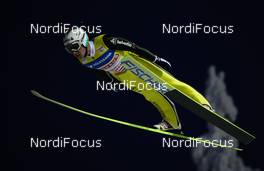 28.11.2010, Kuusamo, Finland (FIN): Simon Ammann (SUI), Fischer  Simon Ammann (SUI), Fischer - FIS world cup ski jumping, individual HS142, Kuusamo (FIN). www.nordicfocus.com. © Laiho/NordicFocus. Every downloaded picture is fee-liable.