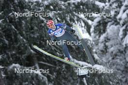 18.12.2010, Engelberg, Switzerland (SUI): Matti Hautamaeki (FIN), Fischer - FIS world cup ski jumping, individual HS137, Engelberg (SUI). www.nordicfocus.com. © Manzoni/NordicFocus. Every downloaded picture is fee-liable.