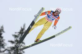17.12.2010, Engelberg, Switzerland (SUI): Manuel Fettner (AUT), Fischer - FIS world cup ski jumping, replacing Harrachov, Engelberg (SUI). www.nordicfocus.com. © Manzoni/NordicFocus. Every downloaded picture is fee-liable.