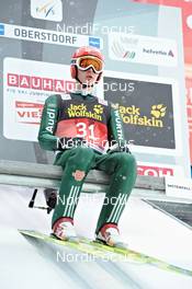 29.12.2010, Oberstdorf, Germany (GER): Pascal Bodmer (GER), Fischer  - FIS world cup ski jumping, four hills tournament, individual HS137, Oberstdorf (GER). www.nordicfocus.com. Â© Felgenhauer/NordicFocus. Every downloaded picture is fee-liable.