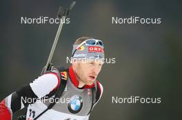 14.01.2011, Ruhpolding, Germany (GER): Simon Eder (AUT), Fischer, Rottefella, Swix - IBU world cup biathlon, sprint men, Ruhpolding (GER). www.nordicfocus.com. © Manzoni/NordicFocus. Every downloaded picture is fee-liable.