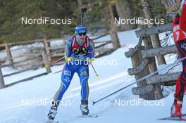 22.01.2011, Antholz, Italy (ITA): Anna Carin Zidek (SWE), Salomon, Leki, adidas - IBU world cup biathlon, relay women, Antholz (ITA). www.nordicfocus.com. © Manzoni/NordicFocus. Every downloaded picture is fee-liable.