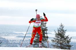 17.03.2011, Holmenkollen, Norway (NOR): Diana Rasimoviciute (LTU), Madshus, Rottefella - IBU world cup biathlon, sprint women, Holmenkollen (NOR). www.nordicfocus.com. © Manzoni/NordicFocus. Every downloaded picture is fee-liable.