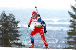 17.03.2011, Holmenkollen, Norway (NOR): Venika Vitkova (CZE), Fischer - IBU world cup biathlon, sprint women, Holmenkollen (NOR). www.nordicfocus.com. © Manzoni/NordicFocus. Every downloaded picture is fee-liable.