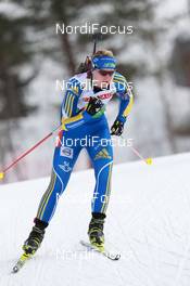 17.03.2011, Holmenkollen, Norway (NOR): Jenny Jonsson (SWE), Fischer, Rottefella, Leki, adidas - IBU world cup biathlon, sprint women, Holmenkollen (NOR). www.nordicfocus.com. © Manzoni/NordicFocus. Every downloaded picture is fee-liable.