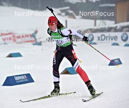 11.12.2011, Hochfilzen, Austria (AUT): Megan Heinicke (CAN), Fischer, Leki - IBU world cup biathlon, relay women, Hochfilzen (AUT). www.nordicfocus.com. © Felgenhauer/NordicFocus. Every downloaded picture is fee-liable.