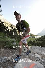 07.07.2011, Ehrwald, Austria (AUT): Tom Owens (Team Salomon)  - Salomon 4 Trails, trail running, 43km, Ehrwald (AUT) - Imst (AUT). www.nordicfocus.com. © NordicFocus. Every downloaded picture is fee-liable.