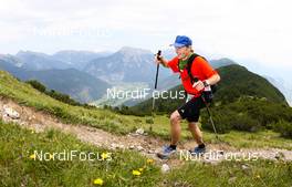 07.07.2011, Ehrwald, Austria (AUT): Dietmar Burtscher (AUT)  - Salomon 4 Trails, trail running, 43km, Ehrwald (AUT) - Imst (AUT). www.nordicfocus.com. Â© NordicFocus. Every downloaded picture is fee-liable.