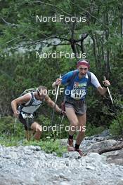 07.07.2011, Ehrwald, Austria (AUT): Thomas Miksch (Berglaufteam Hagloefs)  - Salomon 4 Trails, trail running, 43km, Ehrwald (AUT) - Imst (AUT). www.nordicfocus.com. © NordicFocus. Every downloaded picture is fee-liable.