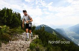 07.07.2011, Ehrwald, Austria (AUT): Thomas Bosnjak (AUT)  - Salomon 4 Trails, trail running, 43km, Ehrwald (AUT) - Imst (AUT). www.nordicfocus.com. Â© NordicFocus. Every downloaded picture is fee-liable.