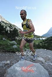 07.07.2011, Ehrwald, Austria (AUT): Martin Echtler (Salomon Berglaufteam)   - Salomon 4 Trails, trail running, 43km, Ehrwald (AUT) - Imst (AUT). www.nordicfocus.com. © NordicFocus. Every downloaded picture is fee-liable.