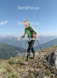 09.07.2011, Samnaun, Switzerland (SUI): Stefanie Felgenhauer (Team Craft Women)  - Salomon 4 Trails, trail running, 32km, Landeck (AUT) - Samnaun (SUI). www.nordicfocus.com. © NordicFocus. Every downloaded picture is fee-liable.