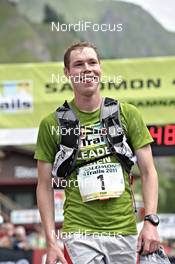 09.07.2011, Samnaun, Switzerland (SUI): Tom Owens (Team Salomon)   - Salomon 4 Trails, trail running, 32km, Landeck (AUT) - Samnaun (SUI). www.nordicfocus.com. © NordicFocus. Every downloaded picture is fee-liable.