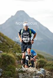 04.09.2011, Schruns, Austria (AUT): Miguel Caballero Ortega (ESP),TEAM TRANGOWORLD GORE-TEX SPAIN II     - Gore Tex Transalpine Run, trail running, 53km, Hirschegg (AUT) - Schruns (AUT). www.nordicfocus.com. © NordicFocus. Every downloaded picture is fee-liable.