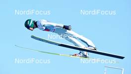 01.01.2011, Garmisch, Germany (GER): Pavel Karelin (RUS), Fischer  - FIS world cup ski jumping, four hills tournament, individual HS140, Garmisch (GER). www.nordicfocus.com. Â© Felgenhauer/NordicFocus. Every downloaded picture is fee-liable.