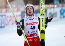 13.03.2011, Lahti, Finland (FIN): Simon Ammann (SUI), Fischer  - FIS world cup ski jumping, individual HS130, Lahti (FIN). www.nordicfocus.com. © Laiho/NordicFocus. Every downloaded picture is fee-liable.