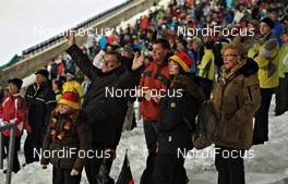 30.12.2011, Oberstdorf, Germany (GER): german fans - FIS world cup ski jumping, four hills tournament, individual HS137, Oberstdorf (GER). www.nordicfocus.com. © Felgenhauer/NordicFocus. Every downloaded picture is fee-liable.