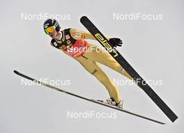 30.12.2011, Oberstdorf, Germany (GER): Peter Prevec (SLO), Elan - FIS world cup ski jumping, four hills tournament, individual HS137, Oberstdorf (GER). www.nordicfocus.com. © Felgenhauer/NordicFocus. Every downloaded picture is fee-liable.