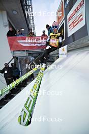 30.12.2011, Oberstdorf, Germany (GER): Andreas Kofler (AUT),  Fischer, preparing for the start - FIS world cup ski jumping, four hills tournament, individual HS137, Oberstdorf (GER). www.nordicfocus.com. © Felgenhauer/NordicFocus. Every downloaded picture is fee-liable.