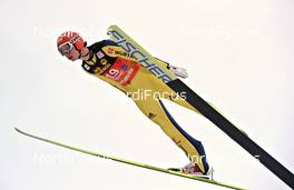 30.12.2011, Oberstdorf, Germany (GER): Felix Schoft (GER), Fischer - FIS world cup ski jumping, four hills tournament, individual HS137, Oberstdorf (GER). www.nordicfocus.com. © Felgenhauer/NordicFocus. Every downloaded picture is fee-liable.