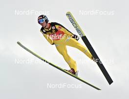 30.12.2011, Oberstdorf, Germany (GER): Rune Velta (NOR), Fischer - FIS world cup ski jumping, four hills tournament, individual HS137, Oberstdorf (GER). www.nordicfocus.com. © Felgenhauer/NordicFocus. Every downloaded picture is fee-liable.