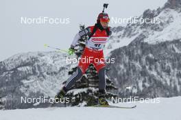 07.12.2012, Hochfilzen, Austria (AUT): Seon-Su Kim (KOR) - IBU world cup biathlon, sprint women, Hochfilzen (AUT). www.nordicfocus.com. © Manzoni/NordicFocus. Every downloaded picture is fee-liable.