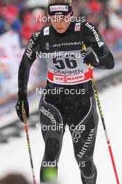 07.03.2012, Drammen, Norway (NOR): Tatjana Stiffler (SUI), Rossignol, Rottefella, Leki, Odlo  - FIS world cup cross-country, individual sprint, Drammen (NOR). www.nordicfocus.com. © Hemmersbach/NordicFocus. Every downloaded picture is fee-liable.