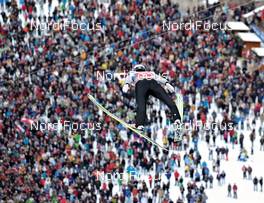 01.01.2012, Garmisch, Germany (GER): David Zauner (AUT), Fischer - FIS world cup ski jumping, four hills tournament, individual HS140, Garmisch (GER). www.nordicfocus.com. © Felgenhauer/NordicFocus. Every downloaded picture is fee-liable.