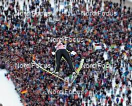 01.01.2012, Garmisch, Germany (GER): Severin Freund (GER), Fischer - FIS world cup ski jumping, four hills tournament, individual HS140, Garmisch (GER). www.nordicfocus.com. © Felgenhauer/NordicFocus. Every downloaded picture is fee-liable.