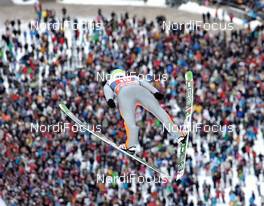 01.01.2012, Garmisch, Germany (GER): Jure Sinkovec (SLO), Elan - FIS world cup ski jumping, four hills tournament, individual HS140, Garmisch (GER). www.nordicfocus.com. © Felgenhauer/NordicFocus. Every downloaded picture is fee-liable.