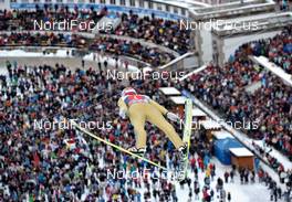 01.01.2012, Garmisch, Germany (GER): Robert Kranjec (SLO), Fischer - FIS world cup ski jumping, four hills tournament, individual HS140, Garmisch (GER). www.nordicfocus.com. © Felgenhauer/NordicFocus. Every downloaded picture is fee-liable.