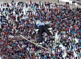01.01.2012, Garmisch, Germany (GER): Gregor Schlierenzauer (AUT), Fischer - FIS world cup ski jumping, four hills tournament, individual HS140, Garmisch (GER). www.nordicfocus.com. © Felgenhauer/NordicFocus. Every downloaded picture is fee-liable.