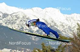 04.01.2012, Innsbruck, Austria (AUT): Daiki Ito (JPN), Fischer - FIS world cup ski jumping, four hills tournament, individual HS130, Innsbruck (AUT). www.nordicfocus.com. © Felgenhauer/NordicFocus. Every downloaded picture is fee-liable.